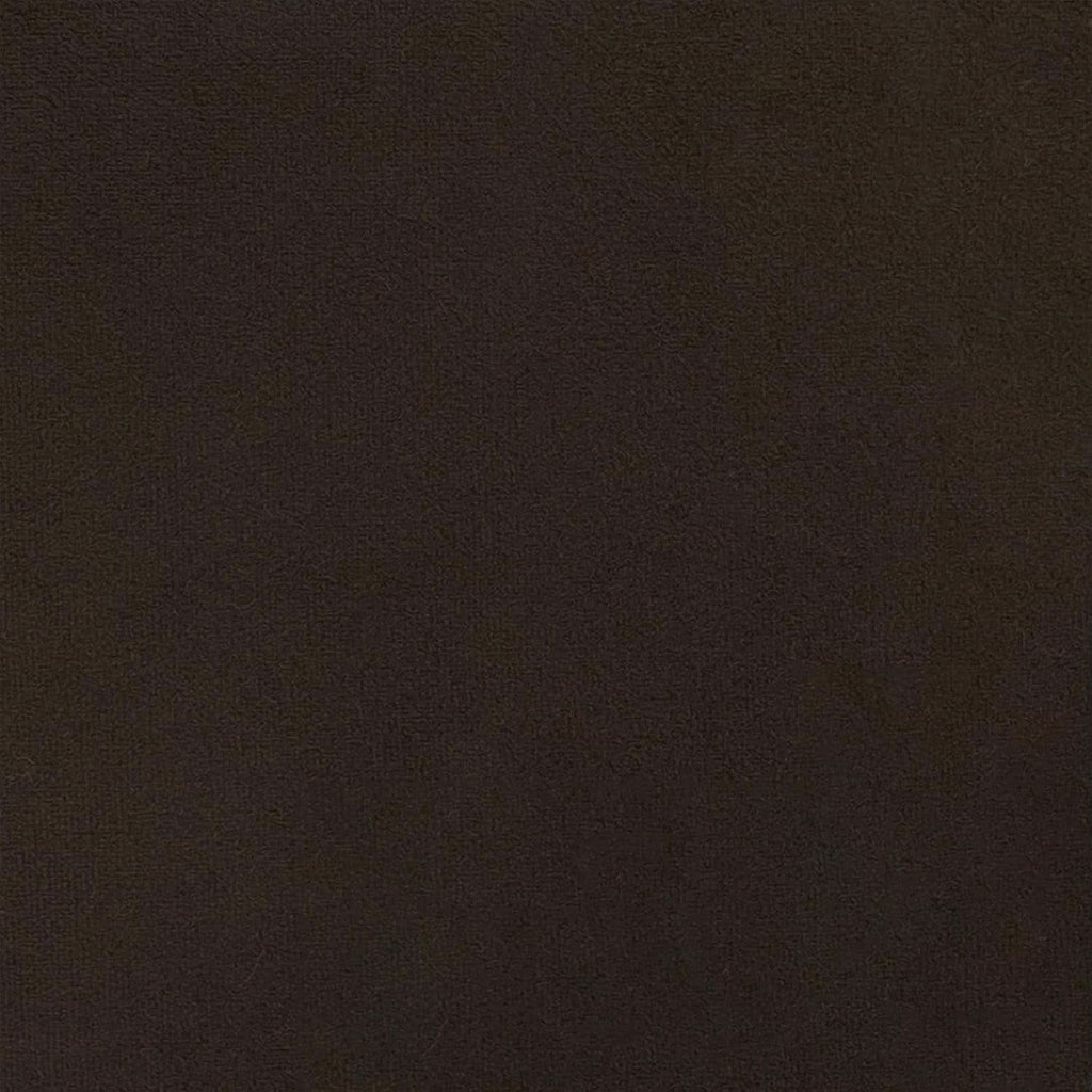 Brown Velvet Upholstered Ottoman With Concealed Storage