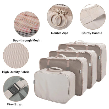 8/6pcs Set Travel Storage Bags