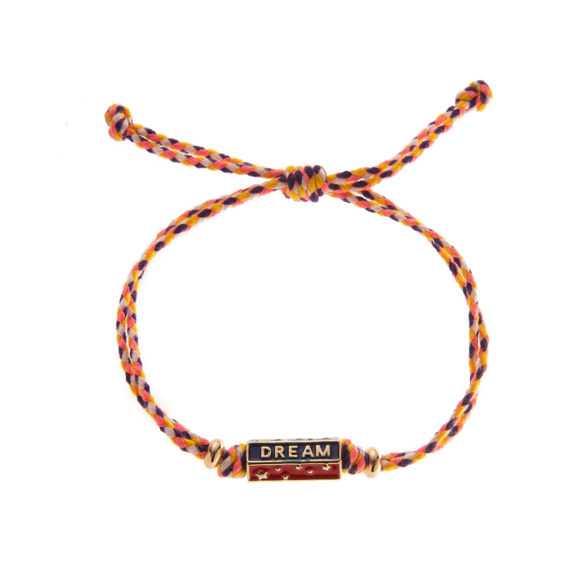 Bohemian style colorful love pendant necklace women's bracelet