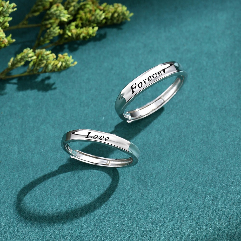 Forever-Love Eternal Love Couple Ring