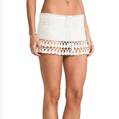 Hand-Woven Beach Bikini Export Swimsuit A- line Skirt Factory Direct