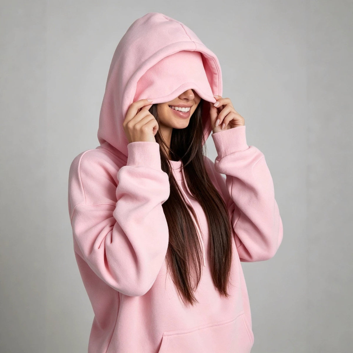 Women's Fleece-Lined Hooded Pullover Sweatshirt