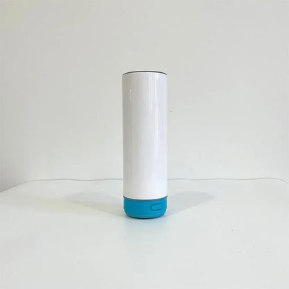 Bulk Pack 20oz Sublimation Bluetooth speaker tumbler. Music Tumblers W/ Lid, Speaker & Straw