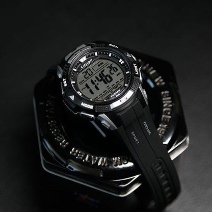 Waterproof Shock-resistant Multi-function Digital Sports Watch With Timing Features
