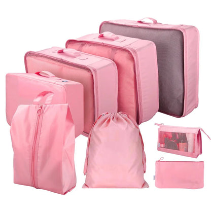 8Pcs/Set Travel Organizer Storage Bags