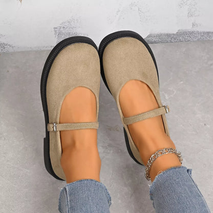 Round Toe Slip-Ons