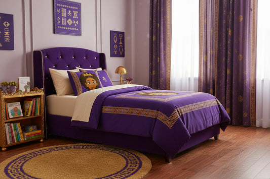 “Little Queen” Cotton Pillow Sham