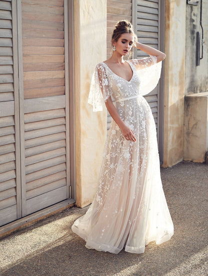 Women Fall Dress Sexy Lace V neck Backless Dress
