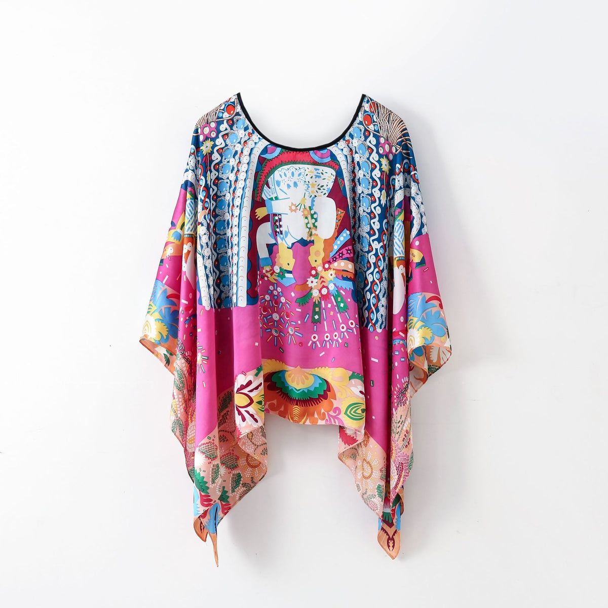 Pullover Shawl Outerwear Cover-up Multifunctional Scarf
