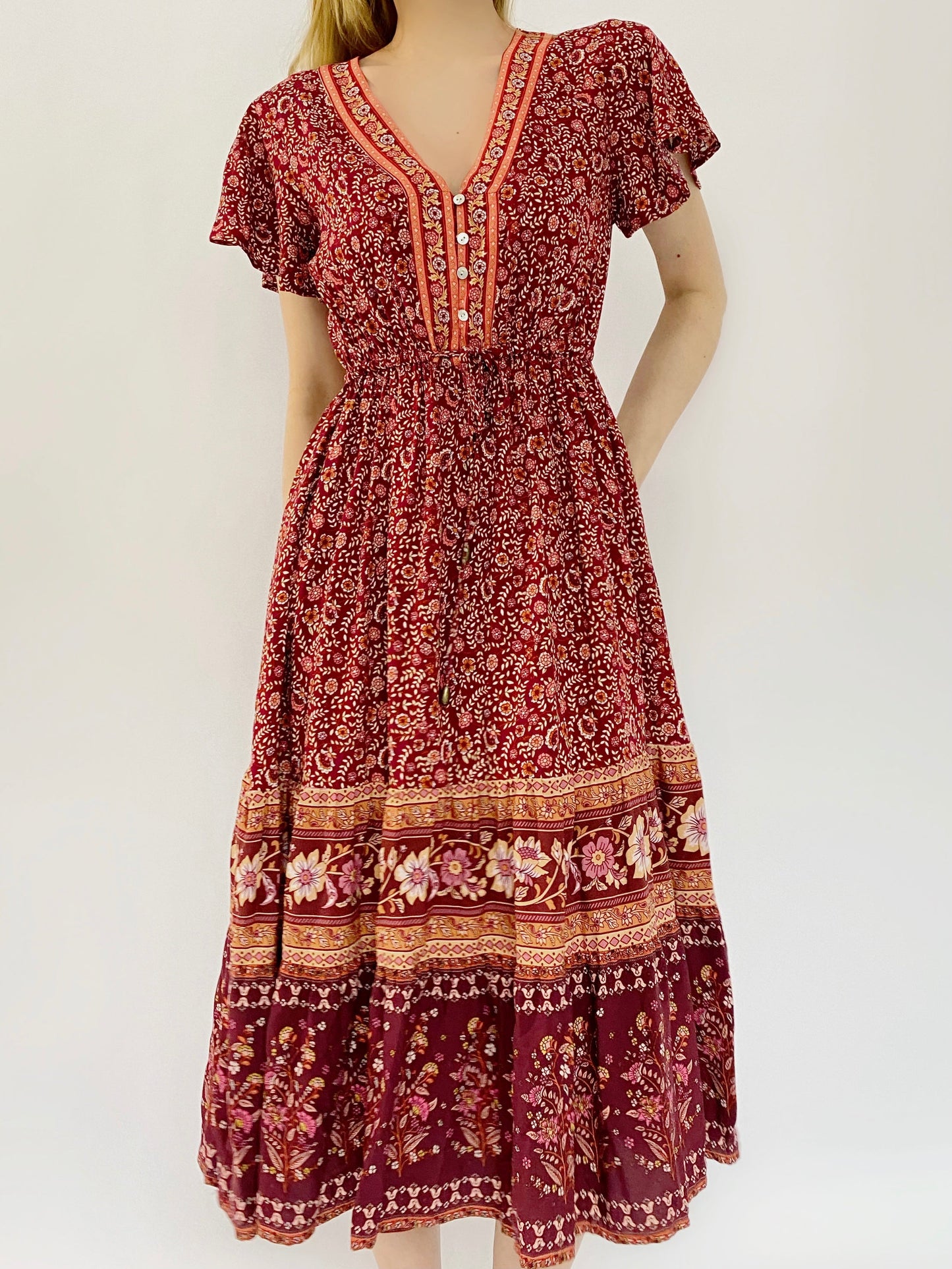 Spring Women Printing Positioning Floral