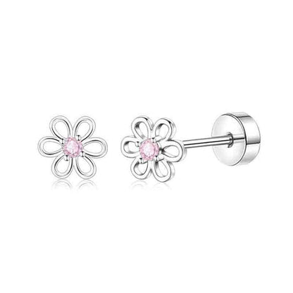 Stainless Steel Five-pointed Star Ear Bone Stud High-end Screw-back Earring