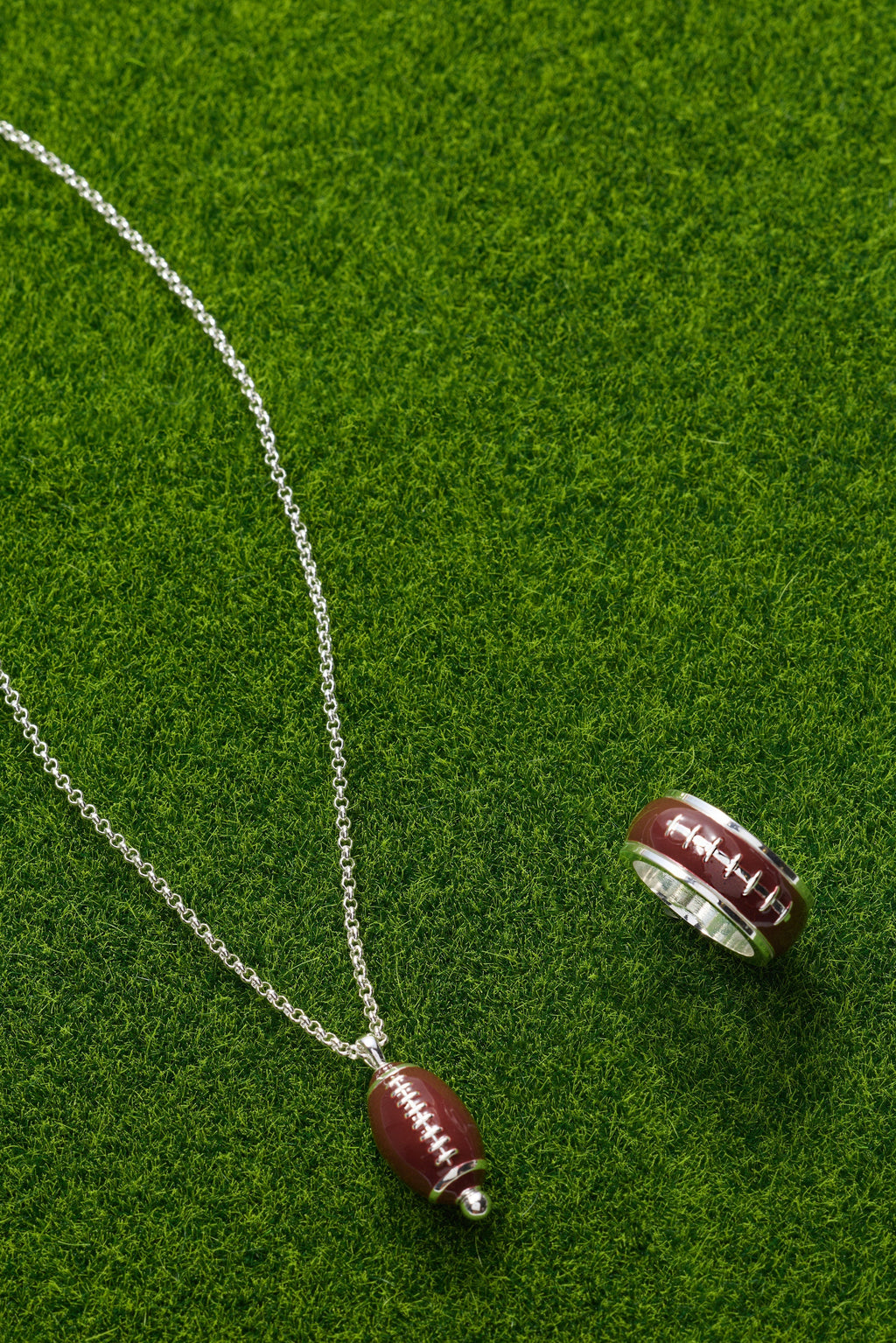 Football Fidget Ring