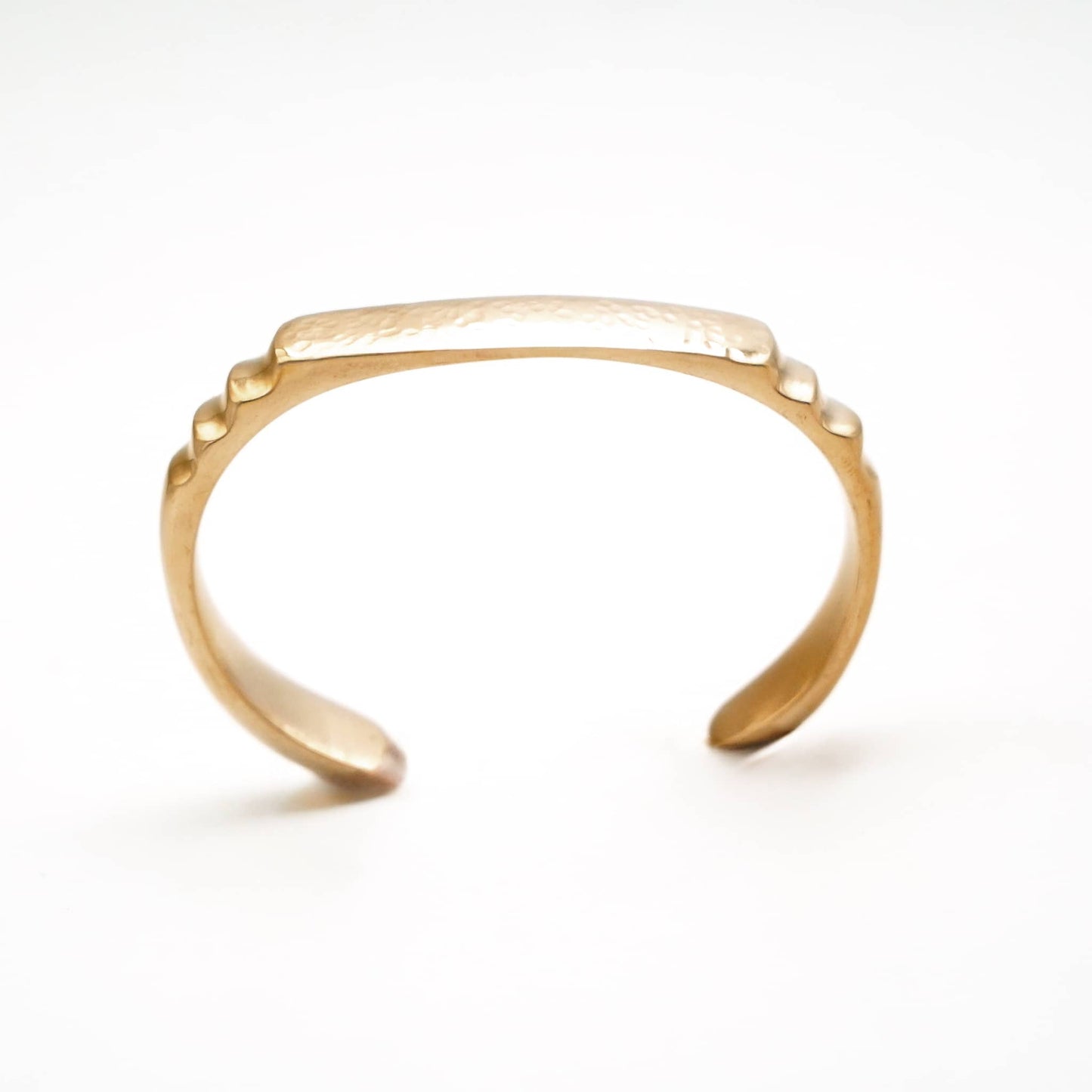 Signet-Style Brass Cuff Bracelet | Imara