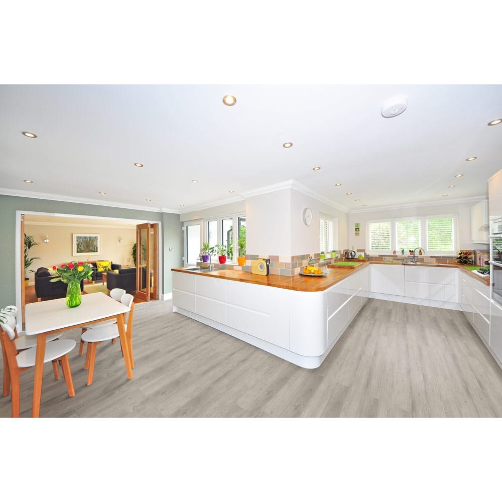 22MIL Heavy-Duty Wearlayer SPC Vinyl Rigid Core Country Oak, 5mm Thick, 1mm IXPE Soundpad - Pine Collection