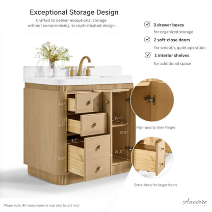Aston 36" Bath Vanity Set