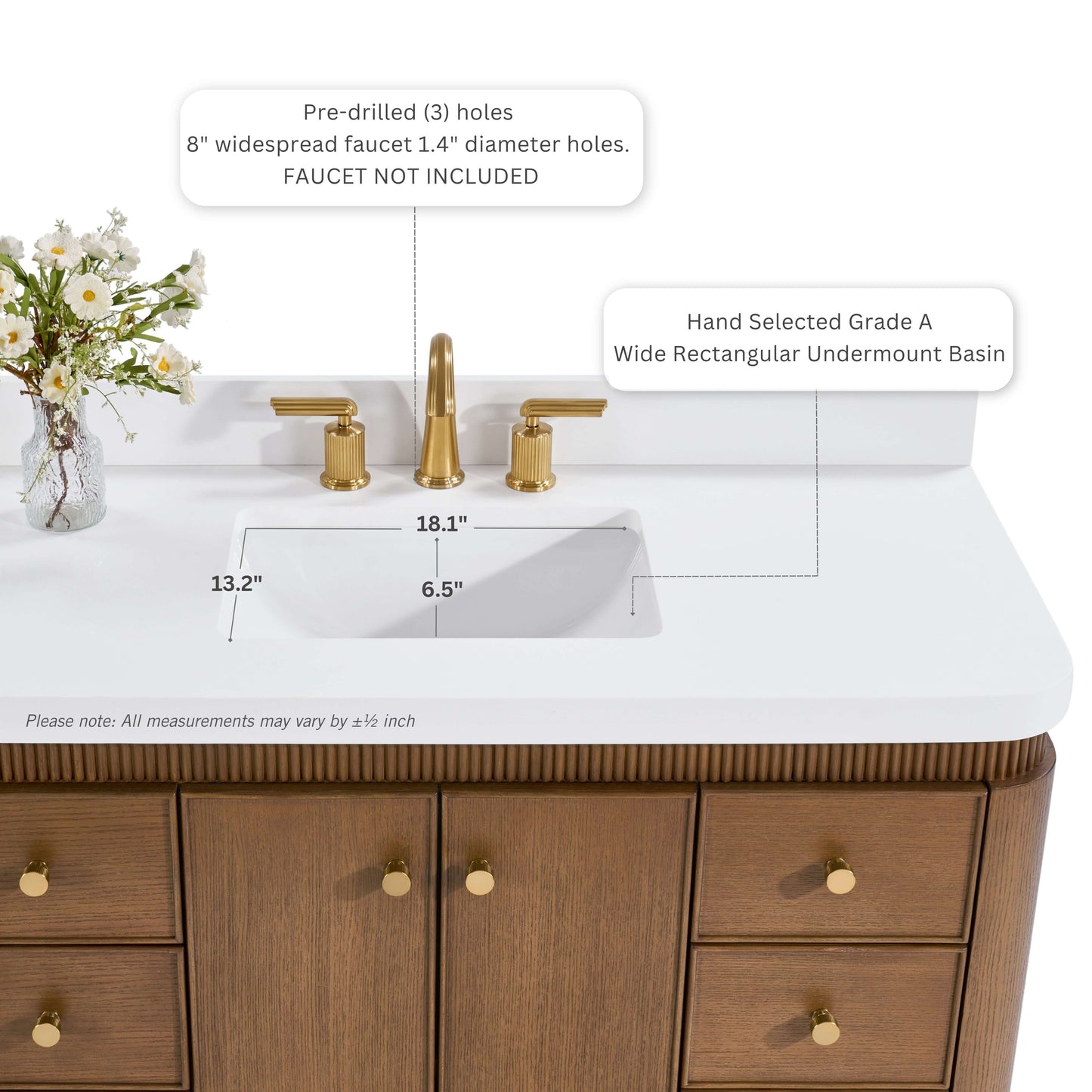 Aston 48" Bath Vanity Set