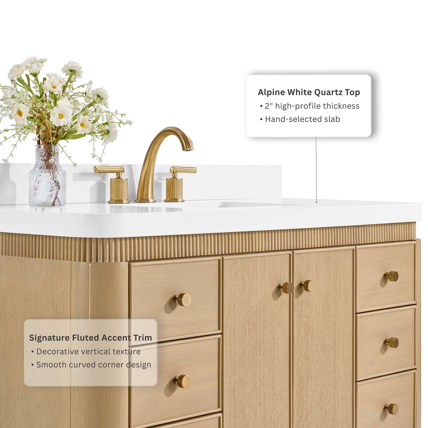 Aston 48" Bath Vanity Set
