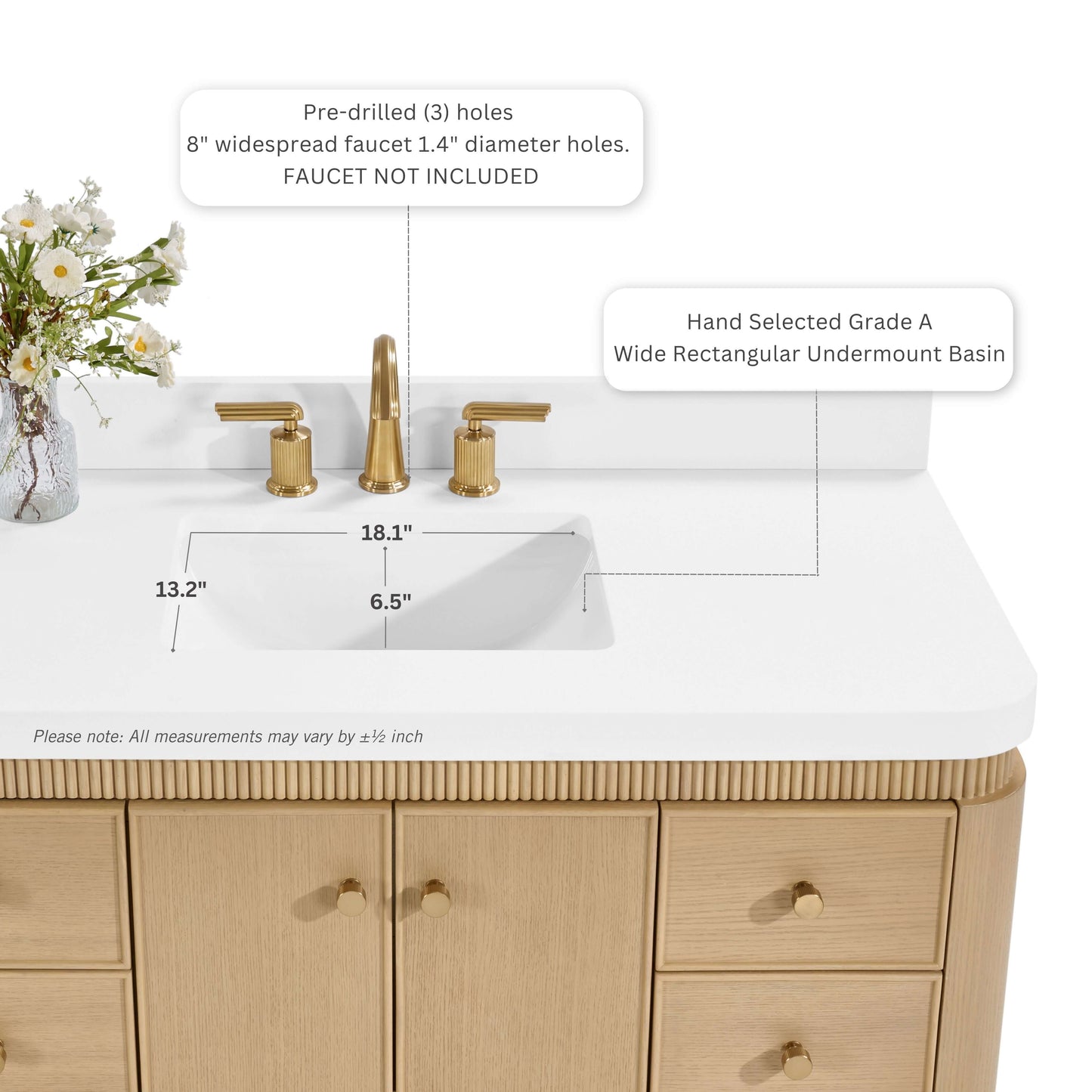 Aston 48" Bath Vanity Set