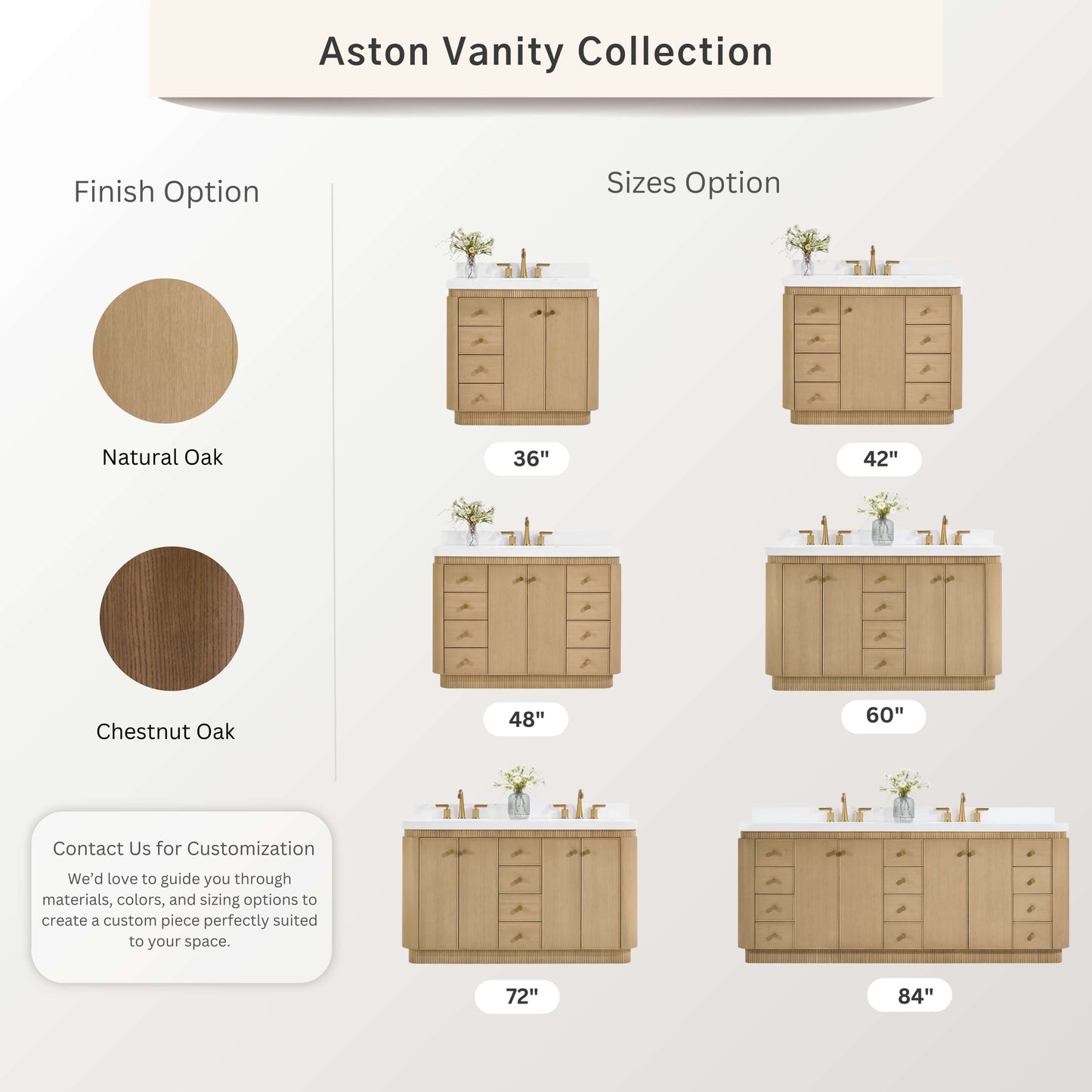 Aston 48" Bath Vanity Set