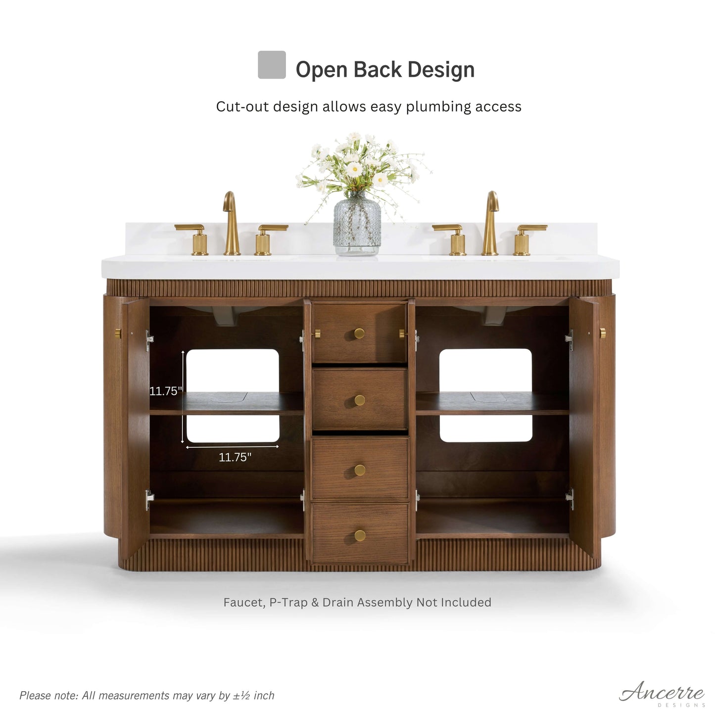 Aston 60" Bath Vanity Set