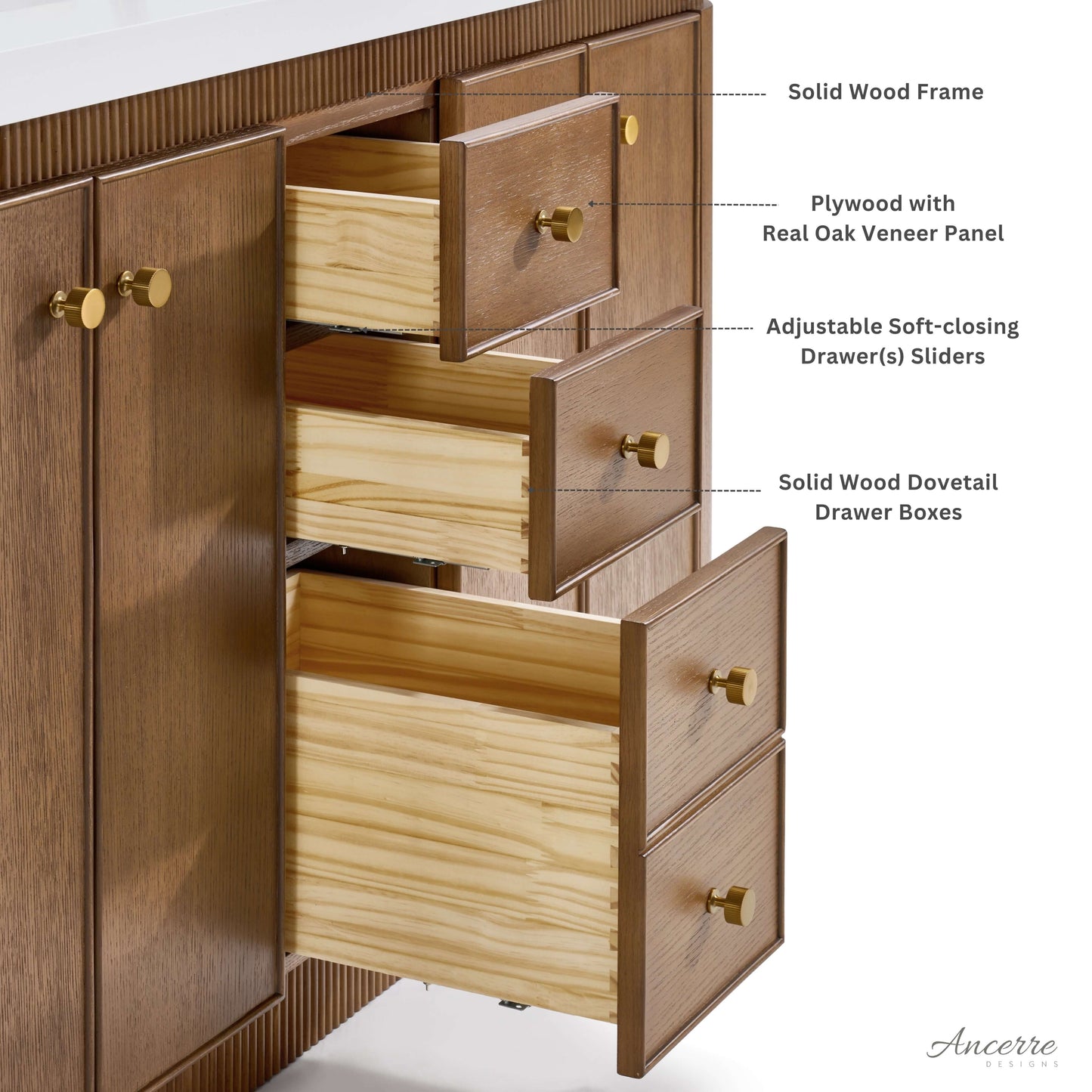 Aston 60" Bath Vanity Set