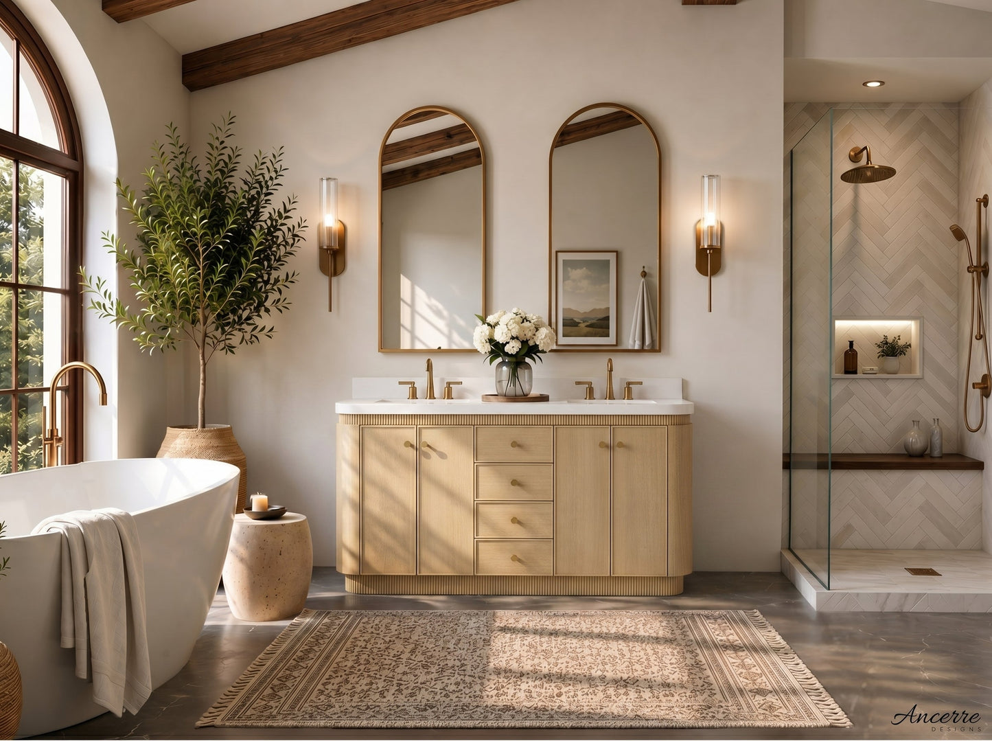 Aston 60" Bath Vanity Set