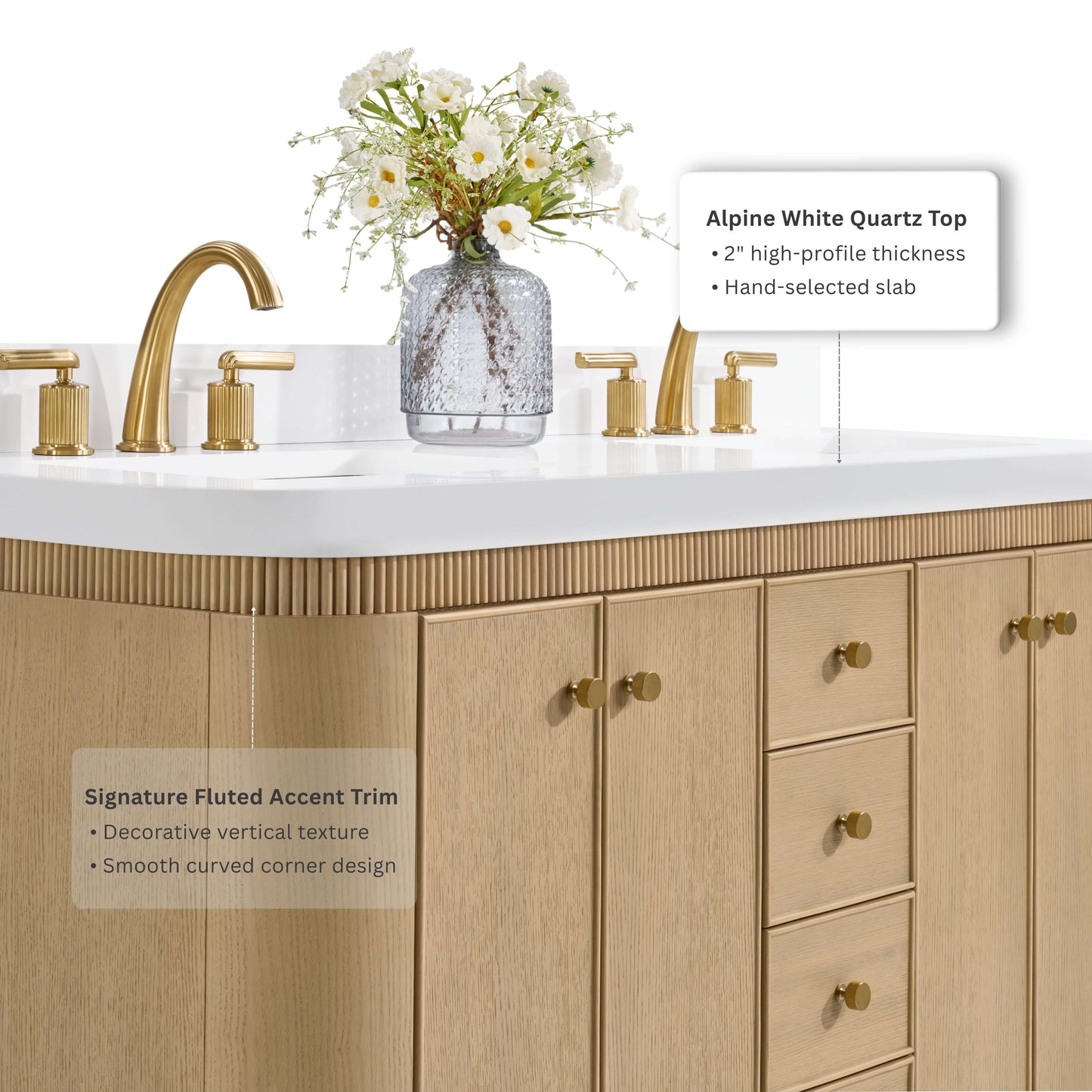 Aston 72" Bath Vanity Set