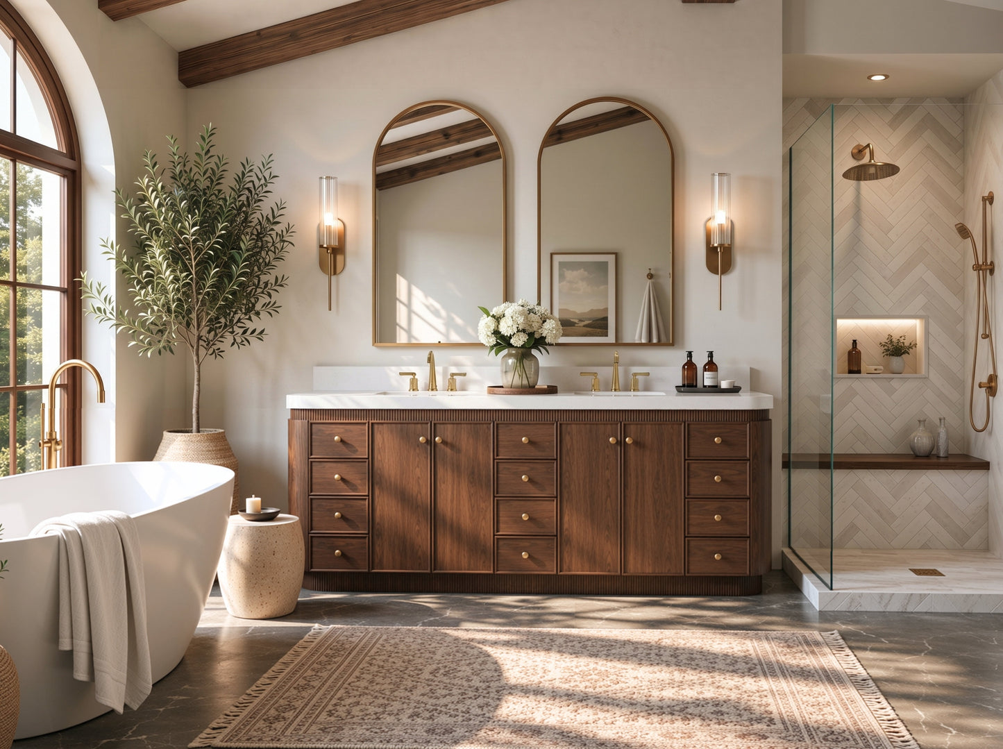 Aston 84" Bath Vanity Set