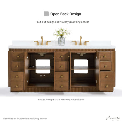 Aston 84" Bath Vanity Set