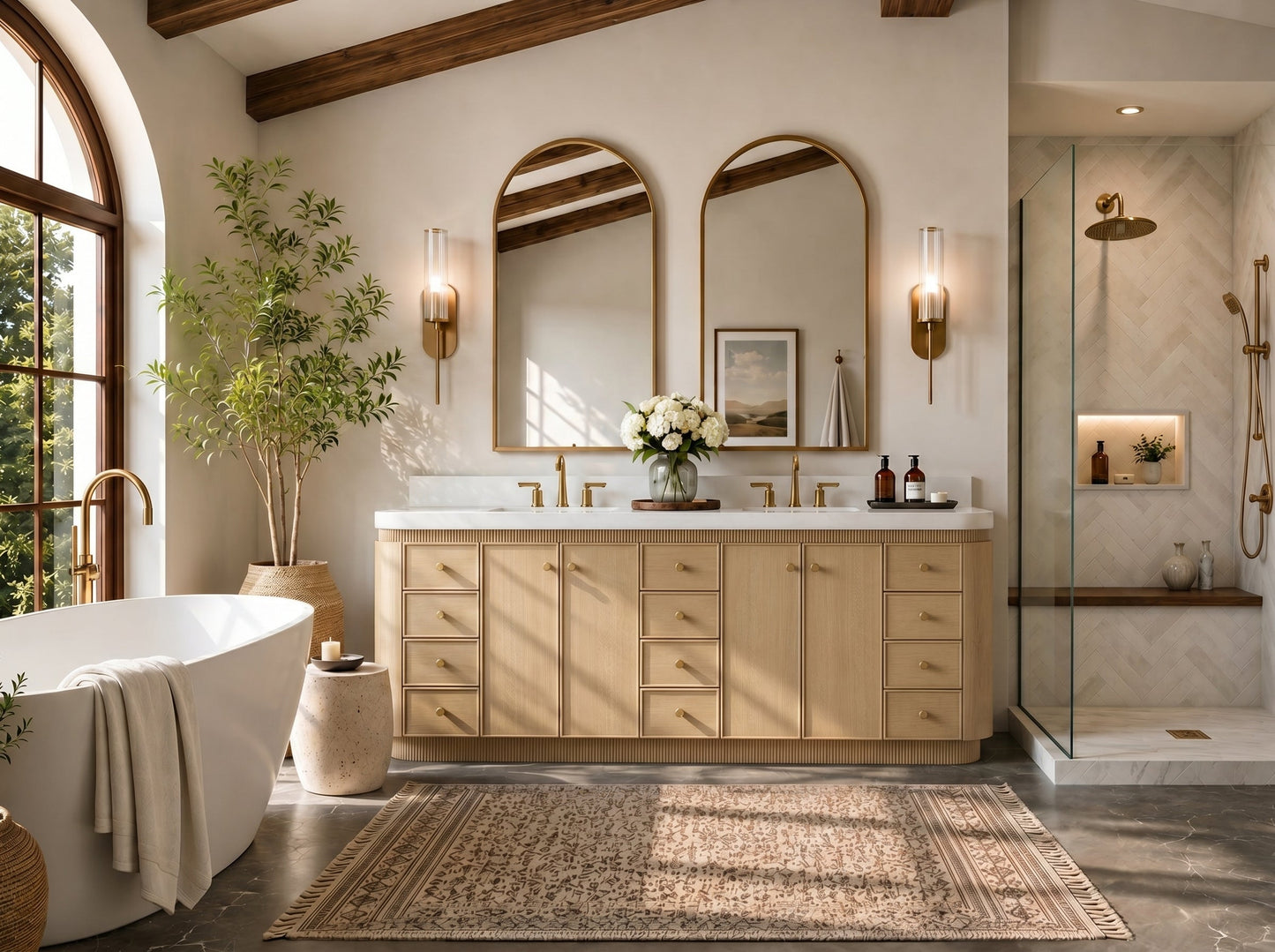 Aston 84" Bath Vanity Set
