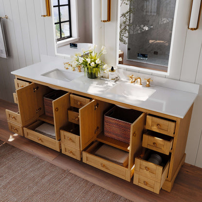 Audrey 84" Bath Vanity Set