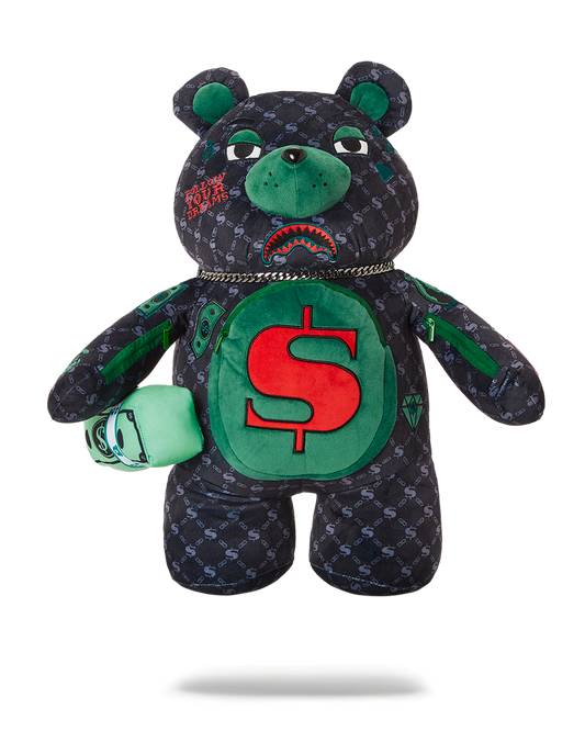 Sprayground Deniro Moneybear Teddy Bear Backpack B4428