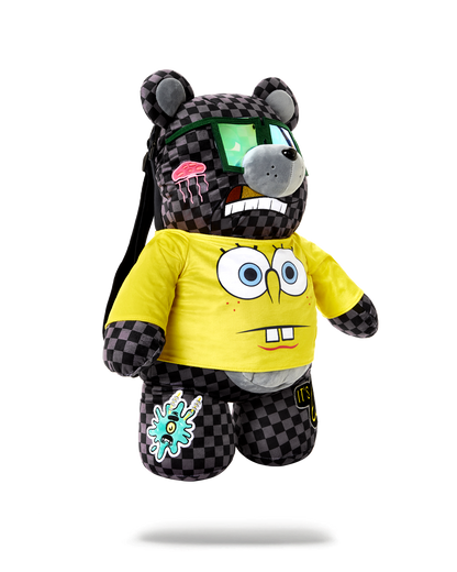 Sprayground Spongebob Moneybear Teddy Bear Backpack B4700