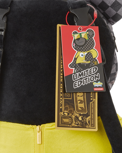 Sprayground Spongebob Moneybear Teddy Bear Backpack B4700
