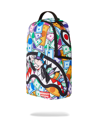 Sprayground Monopoly Money Shark 2 Backpack B5503