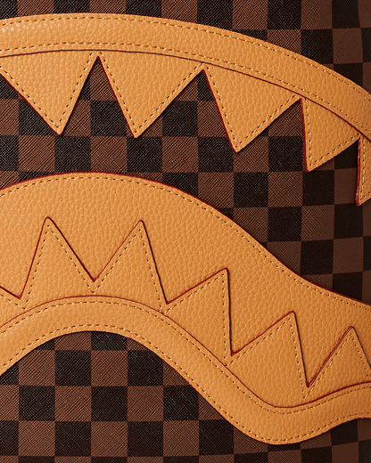 Sprayground Henny Sharks In Paris Brown Backpack B5639