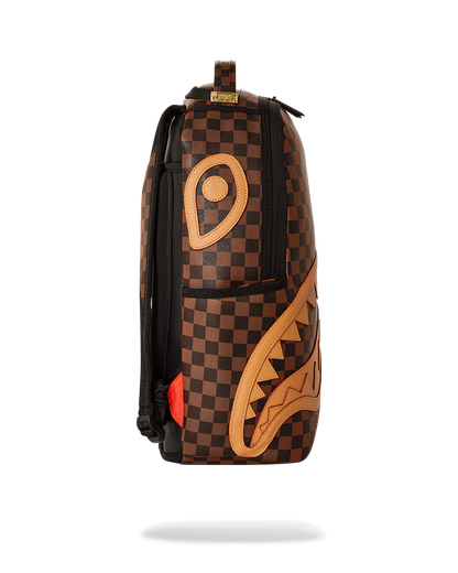Sprayground Henny Sharks In Paris Brown Backpack B5639
