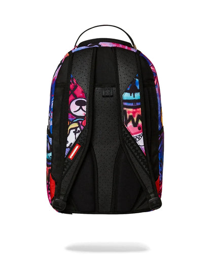 Sprayground Graffiti Print DLXR Backpack B7642
