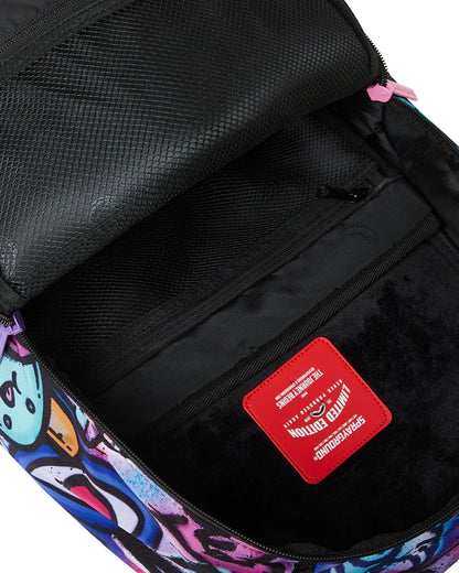 Sprayground Graffiti Print DLXR Backpack B7642