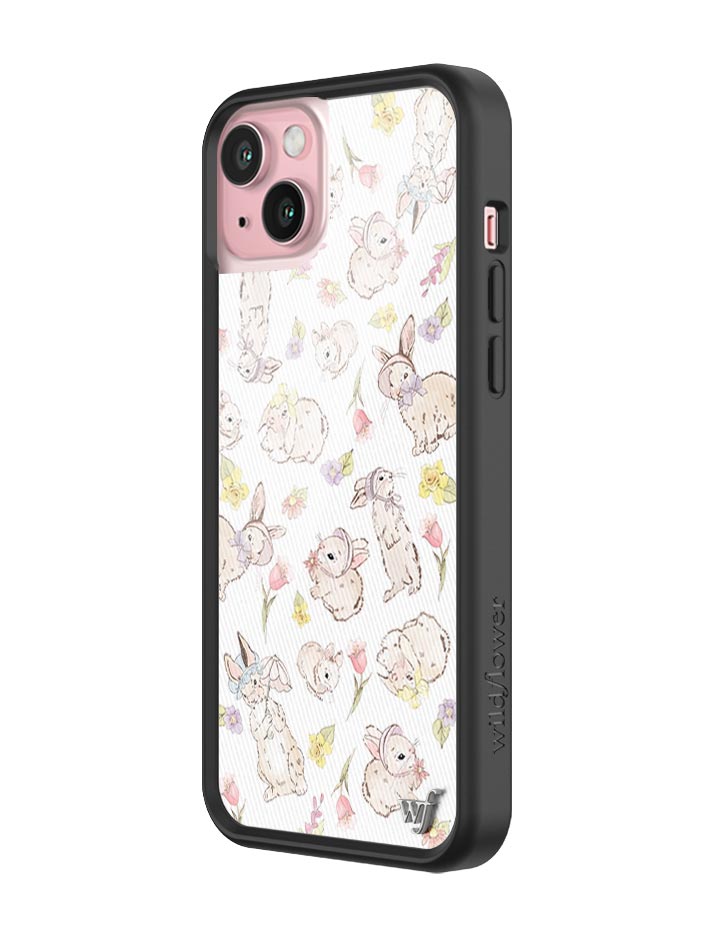 Bunnies in Bonnets iPhone Case