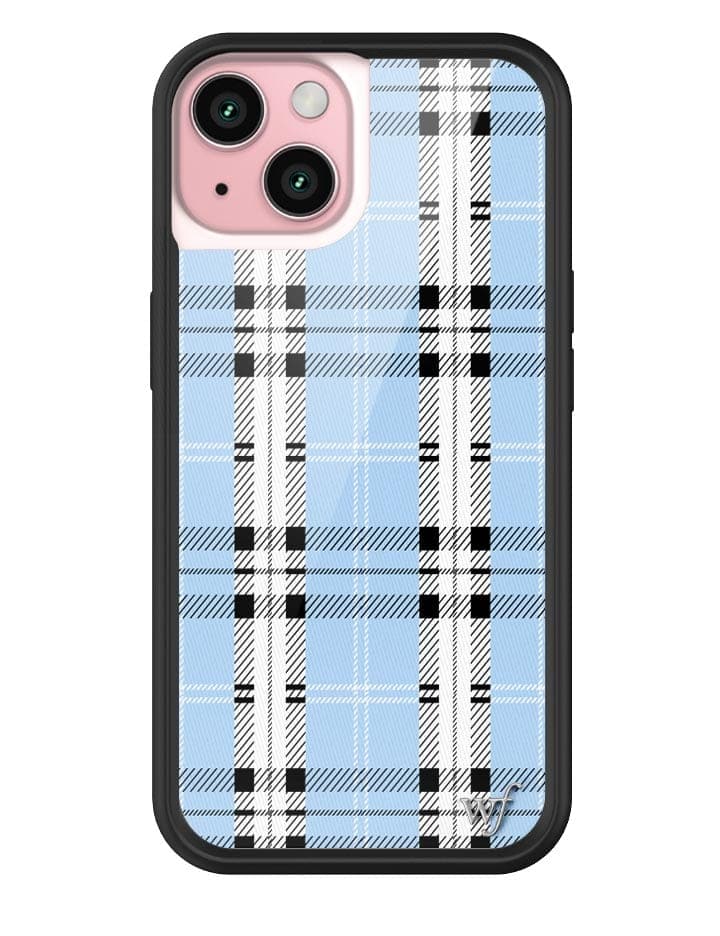 Plaid | Blue iPhone Case