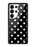 Polka Dot | Black and White Samsung Galaxy Case