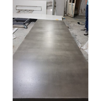 Lightweight Concrete Rectangular Dining Table 47x142 - Industrial
