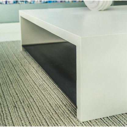 Concrete Modern Industrial Coffee Table 47 x 31.5 Lightweight