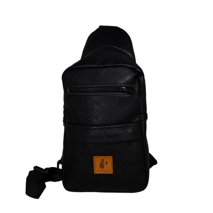 Large Vegan Leather Crossbody Sling Bag | Umoja