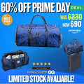 Blue Camo Weekender Duffle Bag (FLASH SALE)
