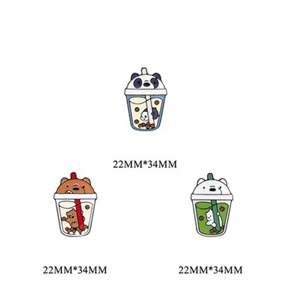 Fun Boba Drink Enamel Pin – Cup Shaped Pin for Collectors
