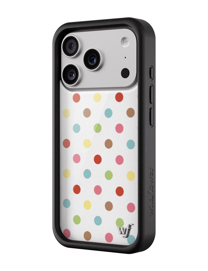 Confetti Polka Dots iPhone Case