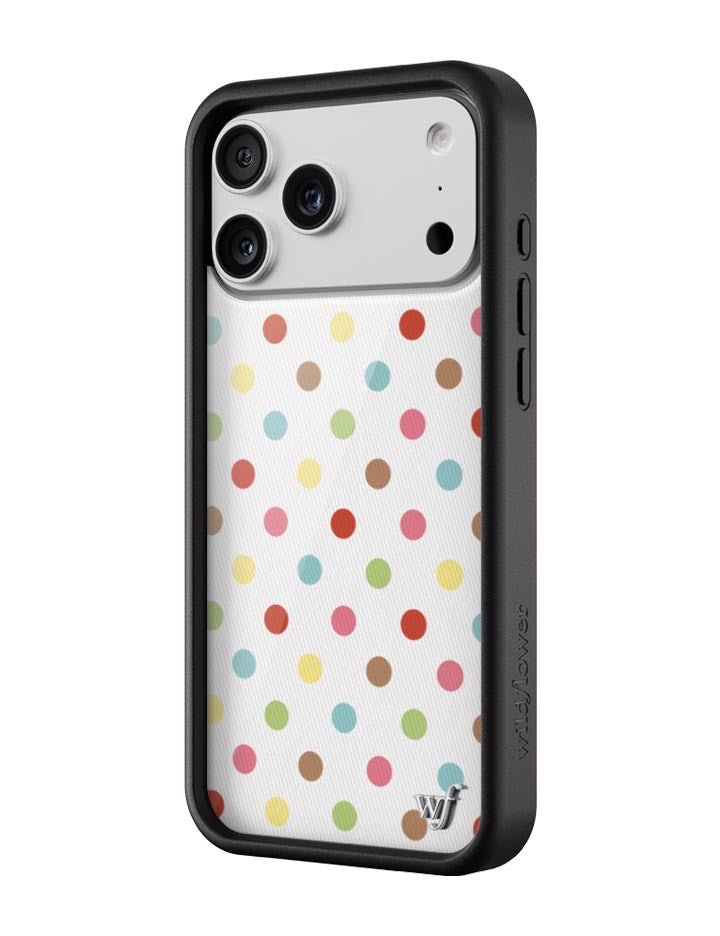 Confetti Polka Dots iPhone Case