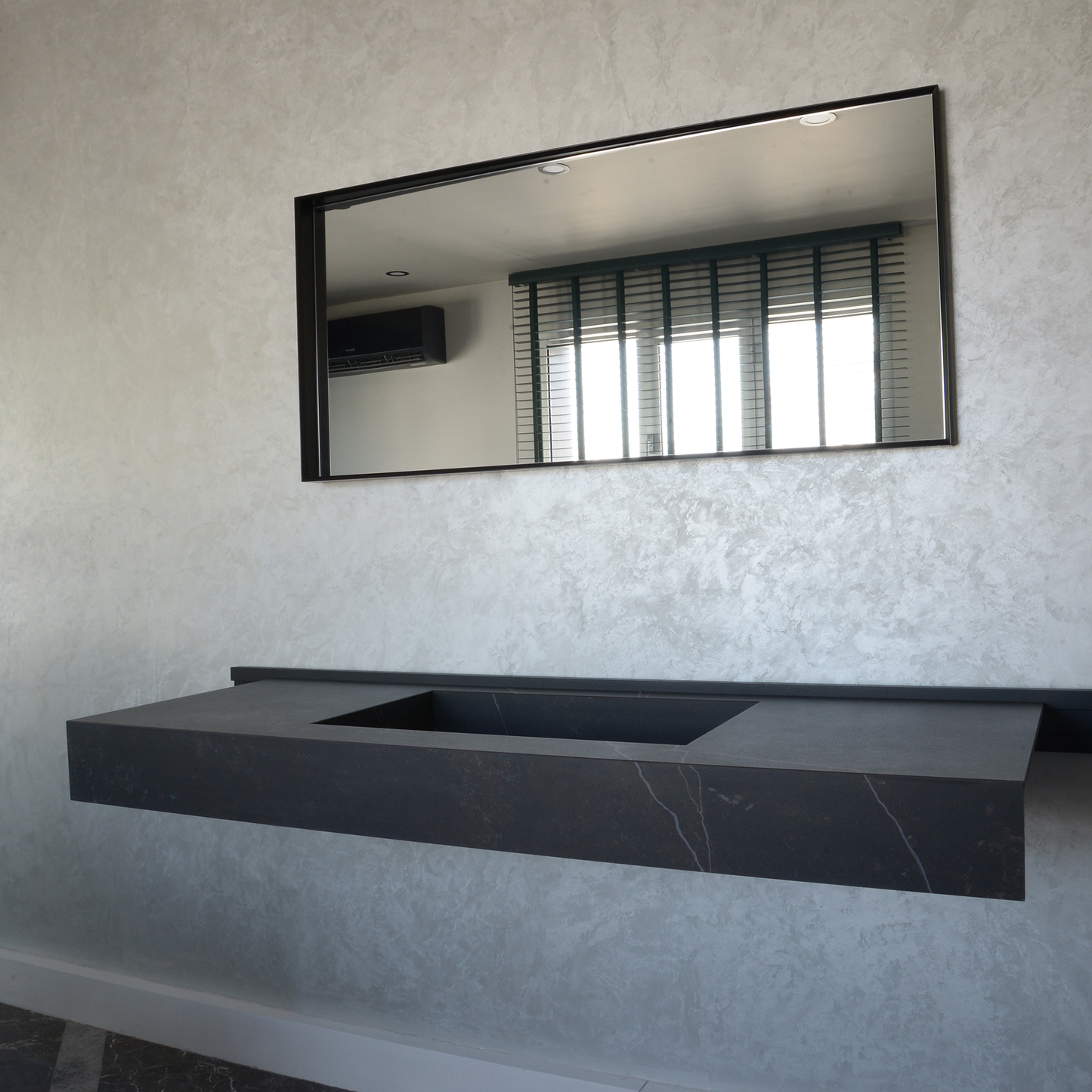 Engineered Porcelain Sink Dekton Kelya Handcrafted Modern Kitchen and Bath Design